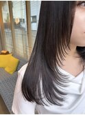 10代、20代◎艶髪グレージュレイヤーカットロング