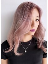 アンダーバー(UNDRvr)&nbsp;ホワイトグレージュチェリーブラウン バレイヤージュ