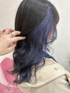 リトバイトゥルークリエイション 大宮(Re:to by True Creation) 【インナーカラー】ウル艶カラー×波巻き