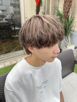 スキル(SKILL)&nbsp;【SKILL】メンズ/ブリーチ/眉毛/パーマ/グレージュ