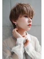 ギークス(GEEKS)&nbsp;【GEEKS渋谷】マロンベージュ/マッシュショート/秋カラー/透明感