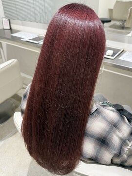 リアン バイ ヘアー(Lien by hair) Wine red