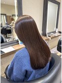 柔らかさのあるストレートヘア♪♪