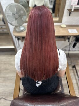 ラウラアンドロー(LAURA&RO) ダブルカラー/ケアブリーチ/インナーカラー/ベージュ【塚口】