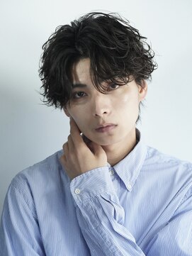 ネクストメンズ 表参道(NEXT men's) MEN’S HAIR/サーフカール/刈り上げセンターパート/渋谷