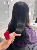 髪質改善＊ラベンダーグレージュロング＊美髪【Zina札幌】