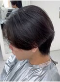 毛流れセンターパート/メンズ縮毛矯正