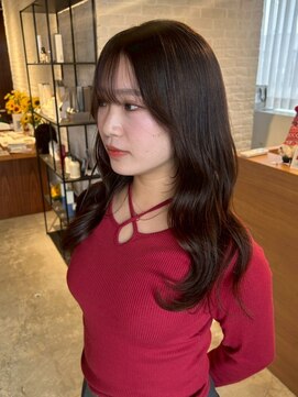 クラン バイ ナチュラル(clan by Natural) フェイスレイヤー/色っぽヘア/チョコレートブラウン/サラツヤ髪