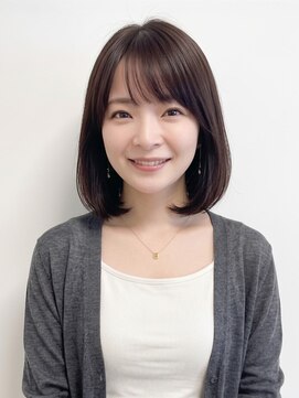バサ 鷺ノ宮店(BASSA) 大人可愛いミディアムボブ