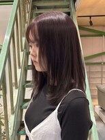 ディッセンバー 伊勢崎(December) レイヤーカット/グレージュ/レイヤーボブ/ミルクティーベージュ