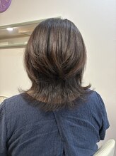 ノムラ理美容室 気に入っている形は変えずに、全体的に整えるカット