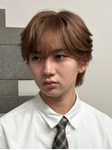 79. ダウンバング/メンズ/韓国/パーマ/毛流れマッシュ