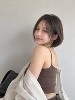 ワゴンバイアフロート(Wagon by afloat) 池袋20代30代髪質改善カラー小顔丸みショートボブ顔周り艶髪
