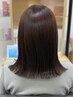 【白髪を自然に明るく】大人女性の白髪に馴染むイノア艶カラー