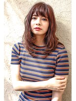 クラン(clan)&nbsp;ストリートWhiteグレージュカラーラフカールショート