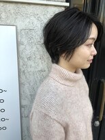 ミジョレ(MIJYORE)&nbsp;暗髪ハンサムショート