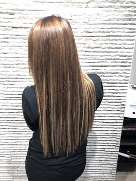 アクト 原宿(ACT) ロング×ハイライトベージュ