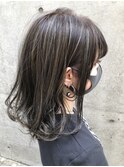 立体感◎3Dハイライトグレージュ　西田大樹