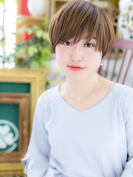 カバーヘアアンドスパ ブリス 浦和(COVER HAIR&SPA bliss) ★カーキショコラベージュニュアンスショート20代30代40代★7