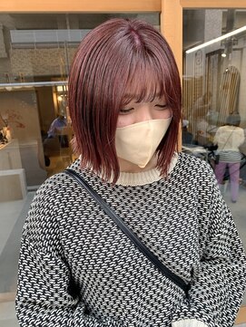 ミー(mii) 【mii】ブリーチなしダブルカラー/ピンクカラー