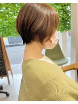 ヘアーザラブズラフズ オーガニカ 北九州(HAIR THE LOVES LAUGHS ORGANICA)&nbsp;ハイグレイカラー×似合わせショート＊