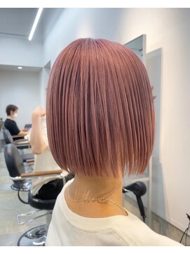 ハフ(HAFU) ピンクボブ