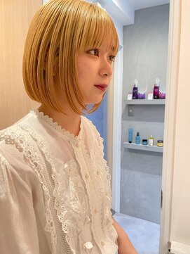 ヨーク(YOKE) 【YOKE】ブロンドボブ/ミニボブ/前髪