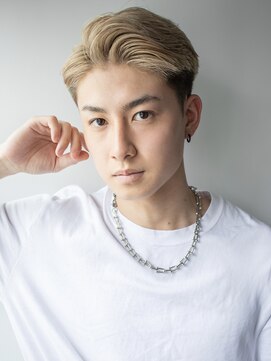 エイト メン 渋谷店(EIGHT MEN) メンズ/サイドパート/ブリーチ/渋谷駅