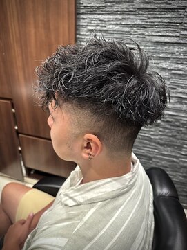 プレミアムバーバー 目黒店(PREMIUM BARBER produce by HIRO GINZA) 波巻きmixスペインパーマ