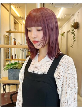 アソビ(Asobi) 【ブリーチ１回】カシスピンク