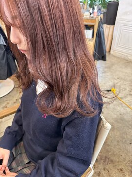 ウィークエンド(WEEKEND) ブリーチなしダブルカラー+カット+トリートメント【¥13800】