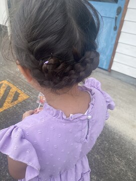 ブリック(Brick) キッズ編み込みスタイル