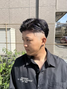 メロウ(mellow) メッシュキャップハイライト×バイオレット