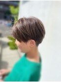 マッシュショート×くすみ系オリーブベージュ☆