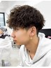 【トレンドのスペインカールでカッコ良く】MEN'Sカット＋スペインカール(名駅