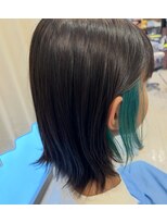 インディゴブルー バーム店(INDIGO BLUE) イヤリングカラー エメラルドグリーン