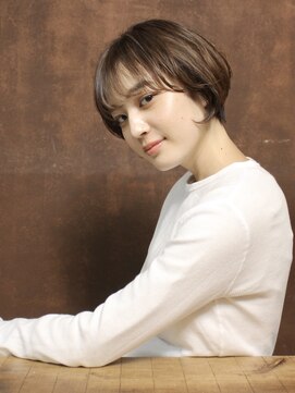 シアンデルカ(CYANDELUCCA) 丸みショートボブ