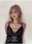 ピンクベージュ