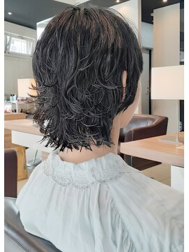 フロア(FLOOR) #ウルフパーマ#白髪ぼかし#金沢文庫FLOOR八木