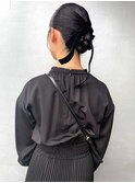 綺麗めシニヨン