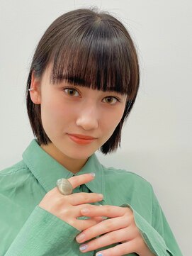 ガーデン 銀座(GARDEN) ブルーブラック 美髪 透明感 艶カラー イメチェン 垢抜けヘア