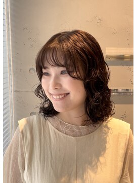 シアン 大須店(CYAN.) ミディアム×ゆるっとパーマ