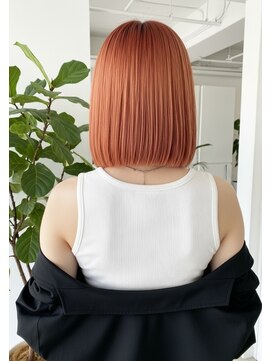 フルショウ 栄店(FURUSHO) バーガンディ/ミニマルボブ/ ヘイリーボブ/ペールオレンジ