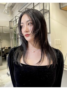 フィルムス 表参道(FILMS) 暗めカラー/ボブ/顔周り/レイヤー/髪質改善/縮毛矯正/表参道