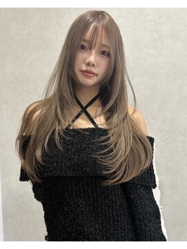 フラグス(FLAGS) レイヤーカット、ハッシュカット、顔周りカット、髪質改善