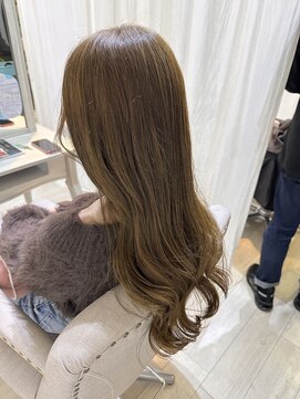 複雑履歴もキレイなミルクティーベージュに