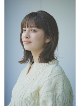 エインアンリー 明治神宮前(AIN.ANLY.) ボブ、毛先パーマ、ワンカールパーマ、外はねパーマ