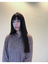 ベルポール(Bell port)&nbsp;着物ヘア/大人ガーリー/ダークアッシュ/似合わせカット/芦屋駅