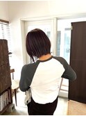 切りっぱなし×レイヤーボブ