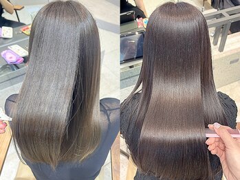 ルカ リノア(Luca lino:a)の写真/[大宮西口4分]青山・銀座の有名サロン出身の実力派Stylistが在籍！まっすぐなりすぎない理想の仕上がりに